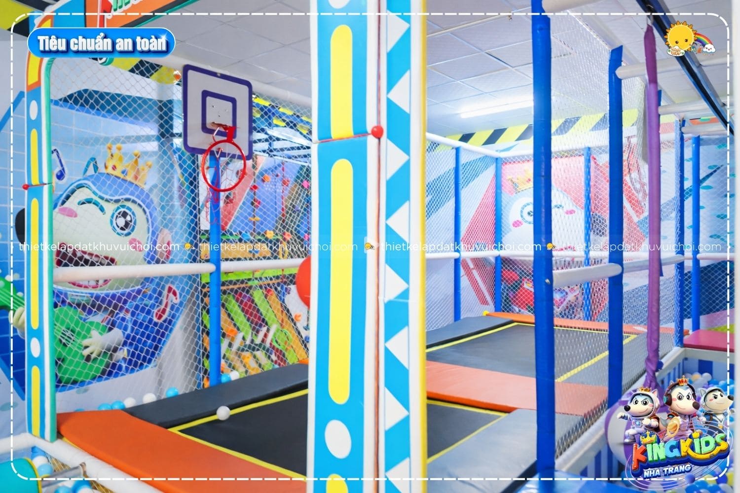 Tiêu chuẩn an toàn khi thiết kế khu vui chơi