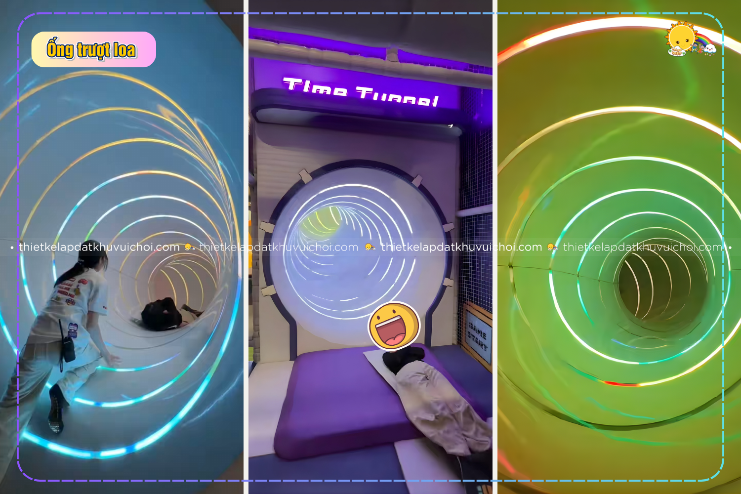 Ống trượt loa tại FuniFun