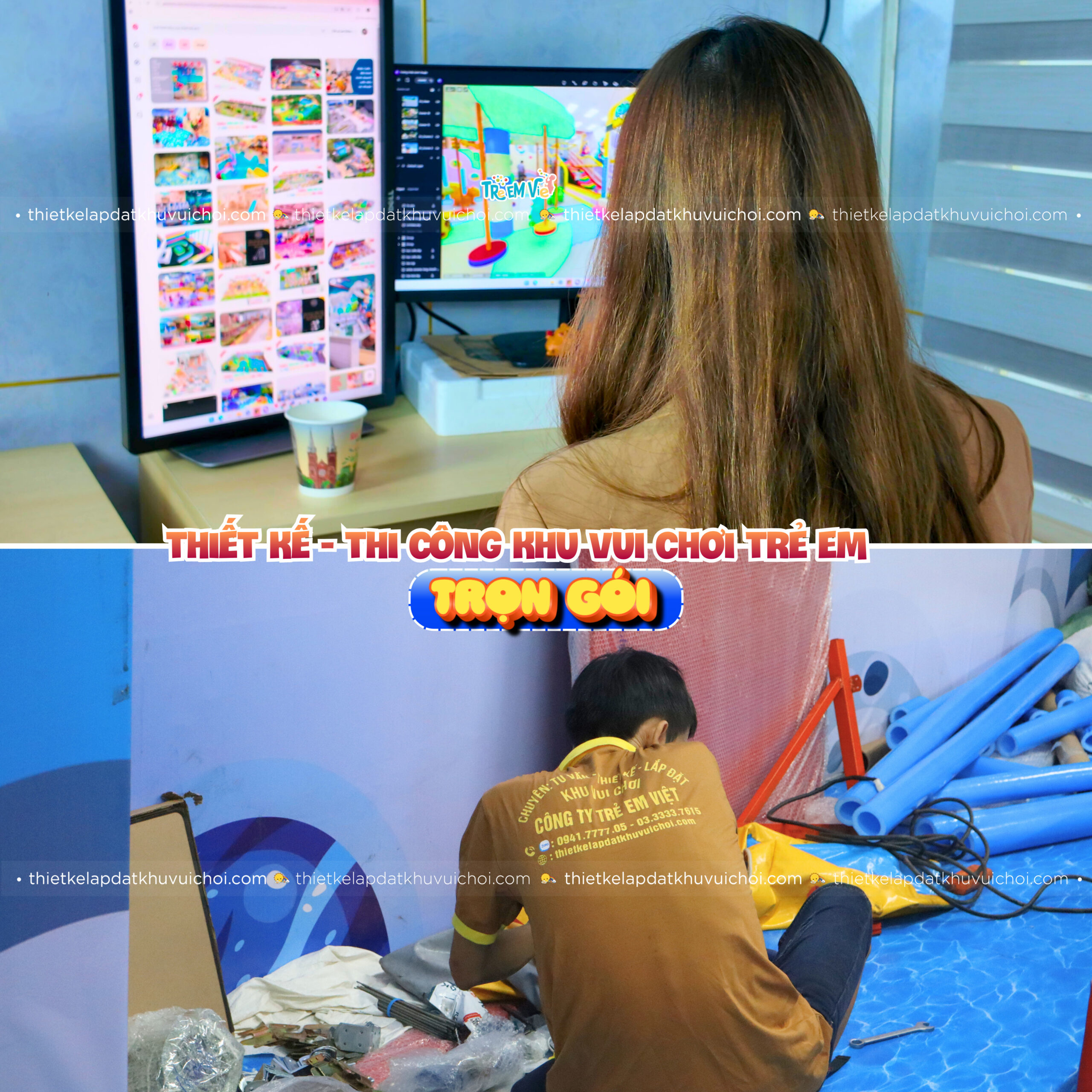 Dịch vụ thiết kế thi công khu vui chơi trẻ em trọn gói