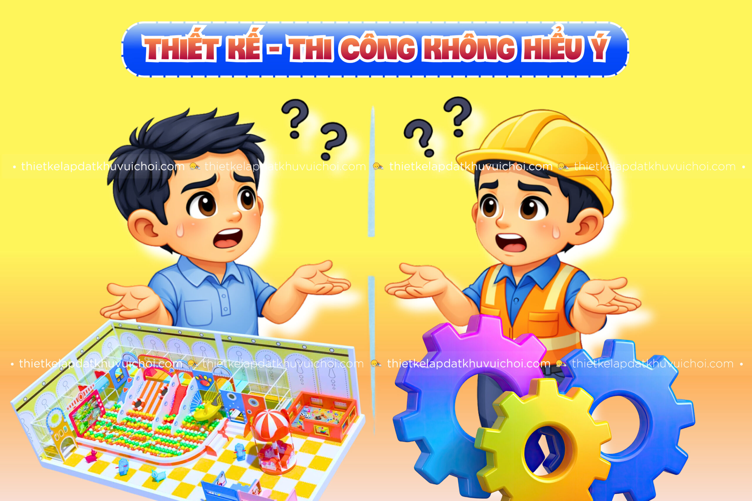 Thiết kế - thi công không hiểu ý