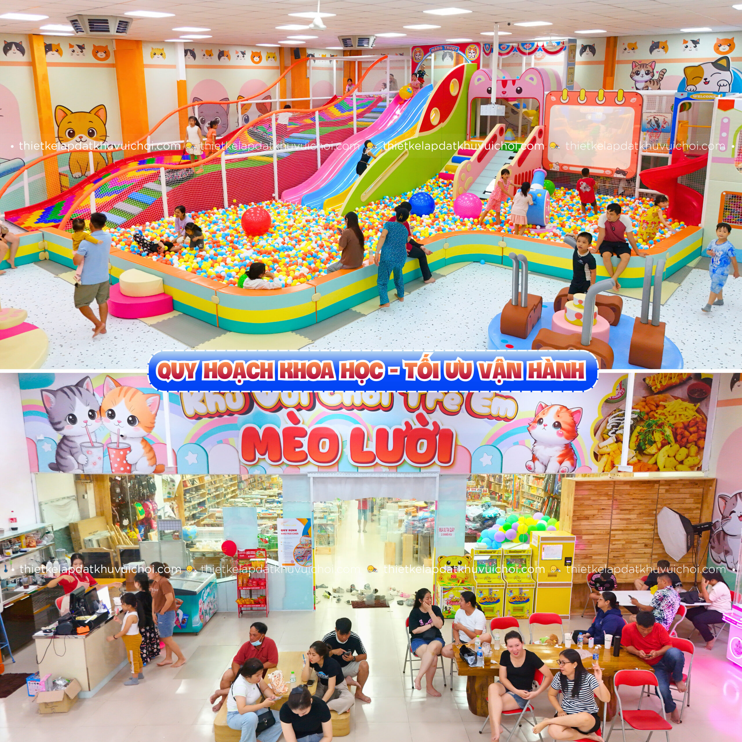 Quy hoạch khu vui chơi khoa học, tối ưu vận hành