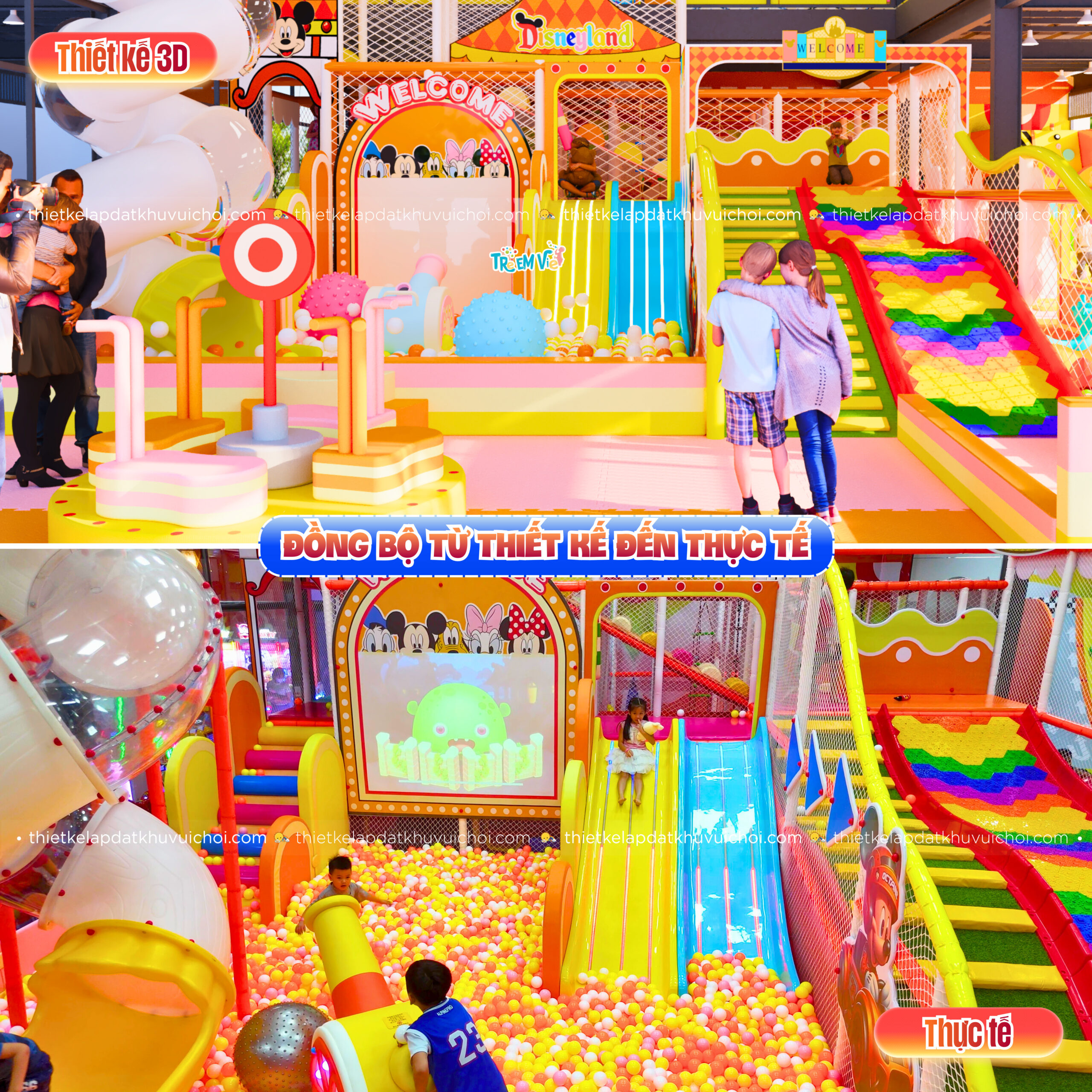 Đồng bộ từ thiết kế đến thực tế