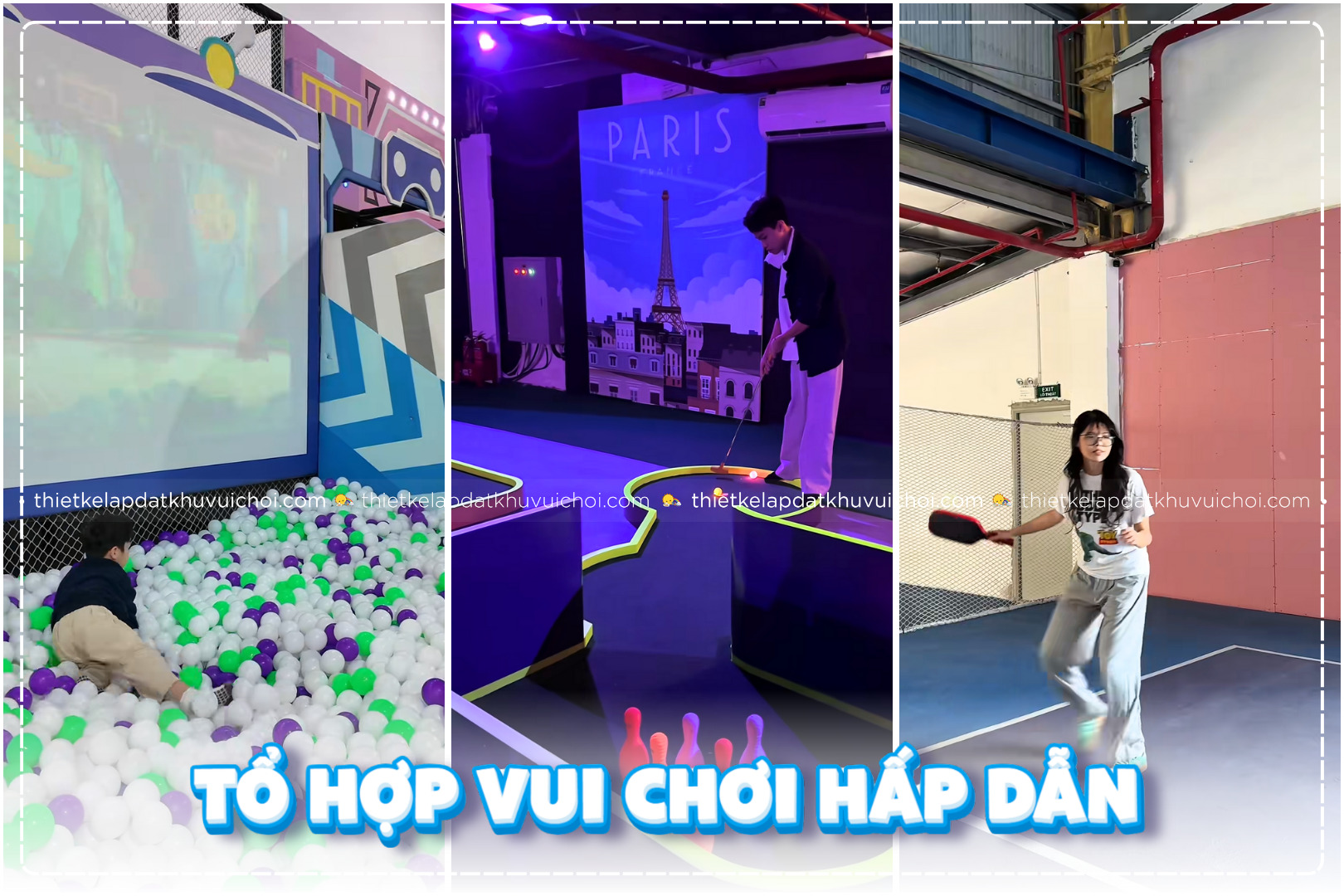 Tổ hợp khu vui chơi hấp dẫn tại Long Biên, Hà Nội