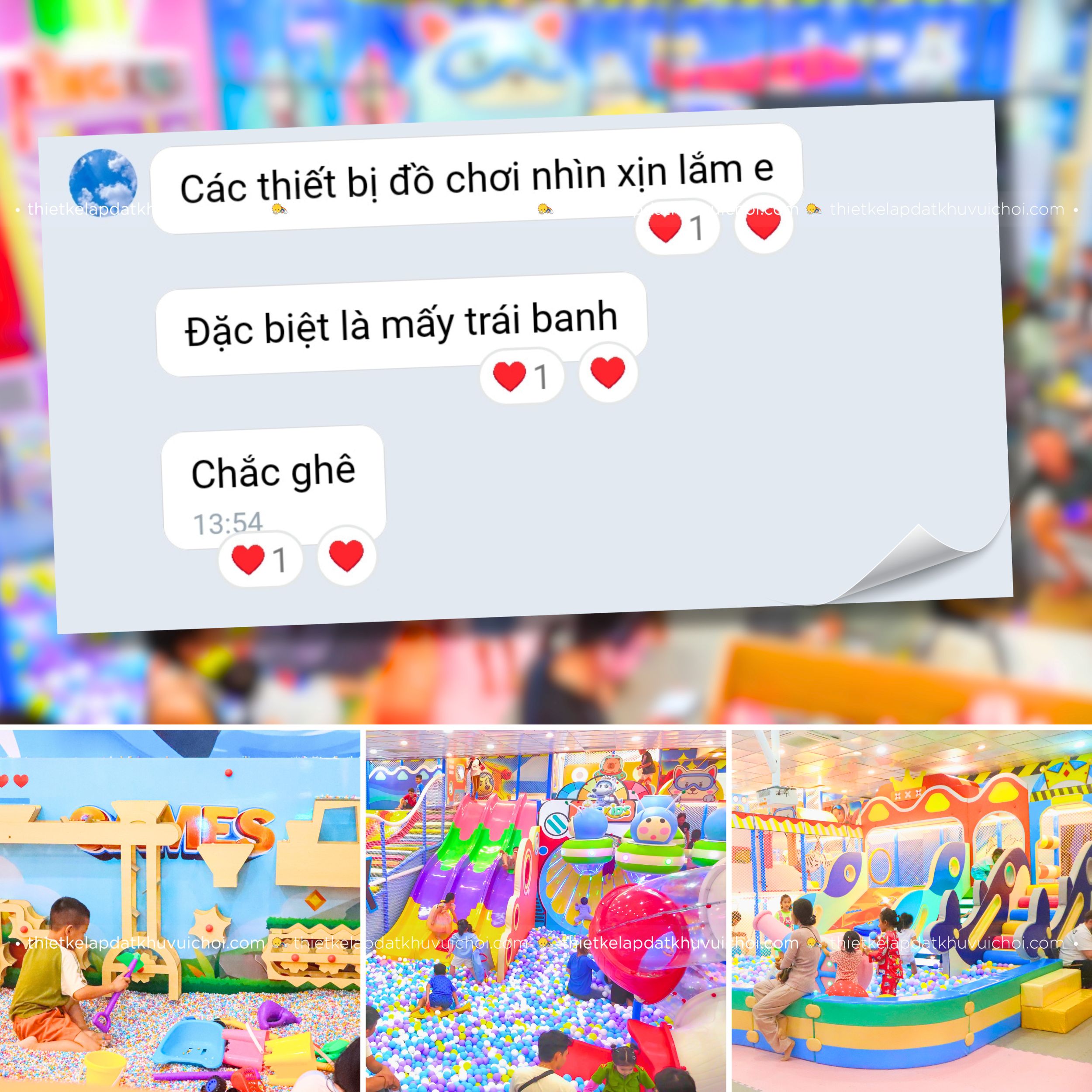 Cảm nhận khách hàng (feedback) của chủ khu vui chơi King Kids - Nha Trang