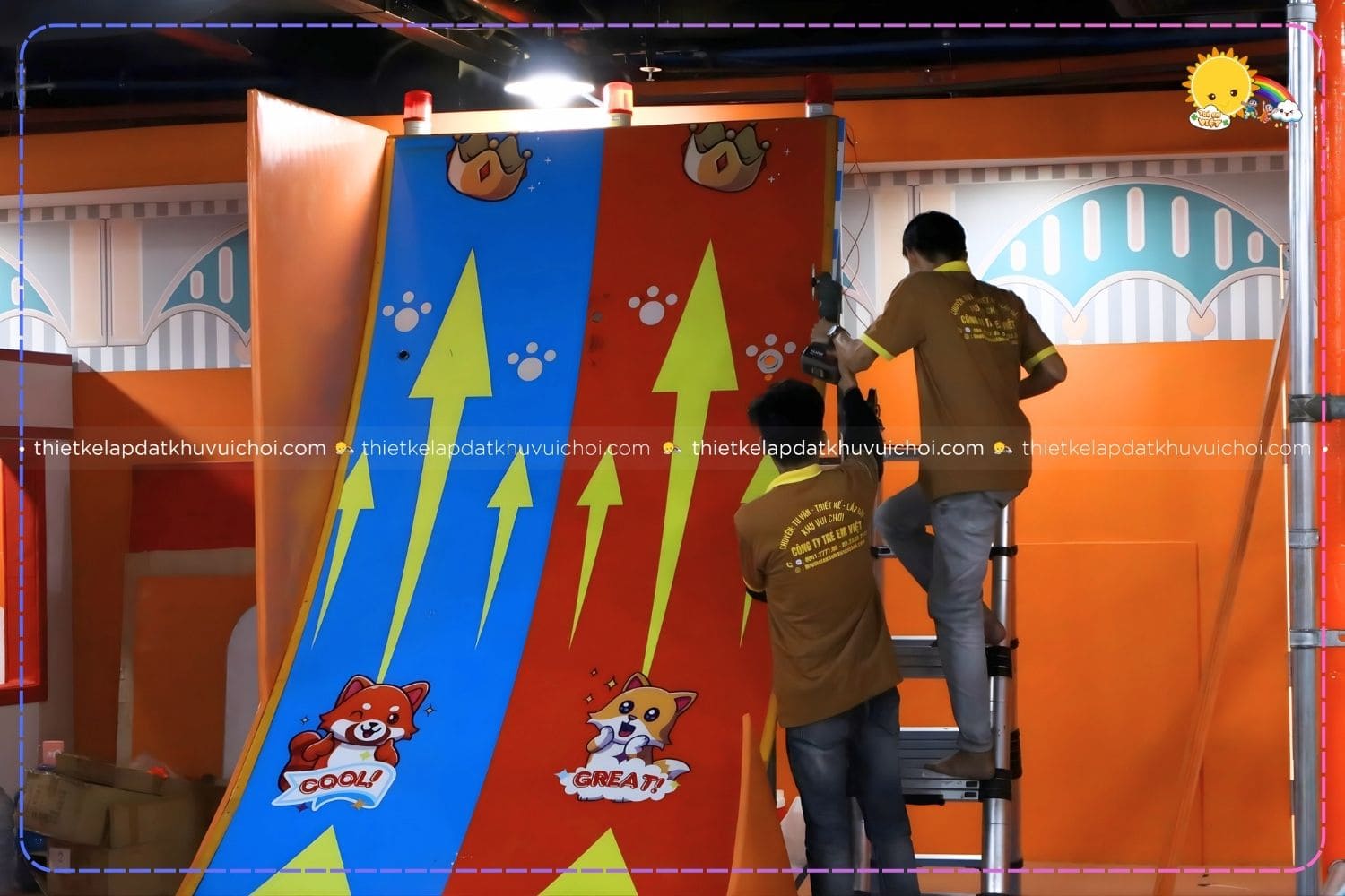 Trẻ Em Việt - Đơn vị thiết kế và lắp đặt khu vui chơi trẻ em trọn gói