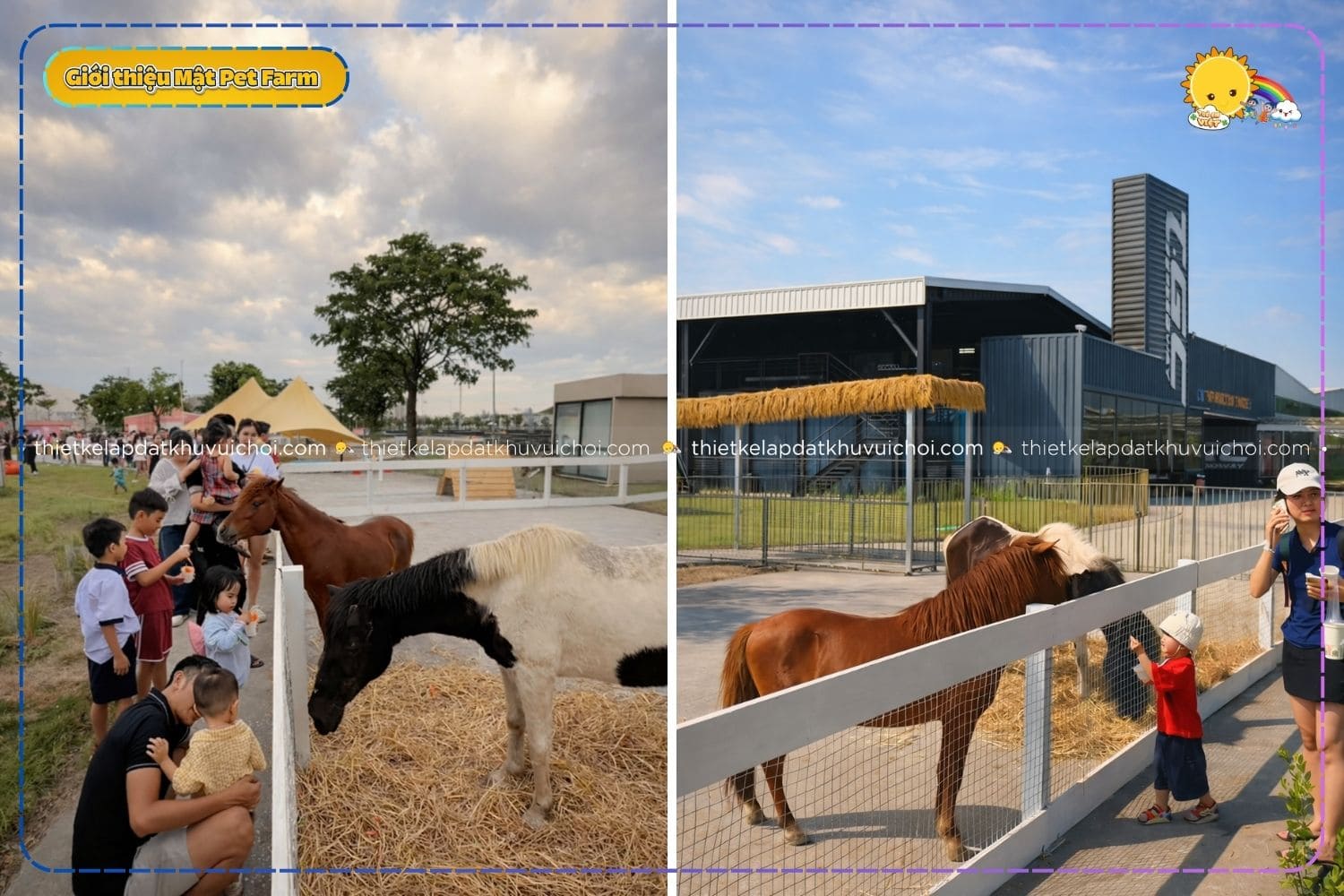 Mô hình tham quan nông trại Mật Pet Farm tại Thủ Đức