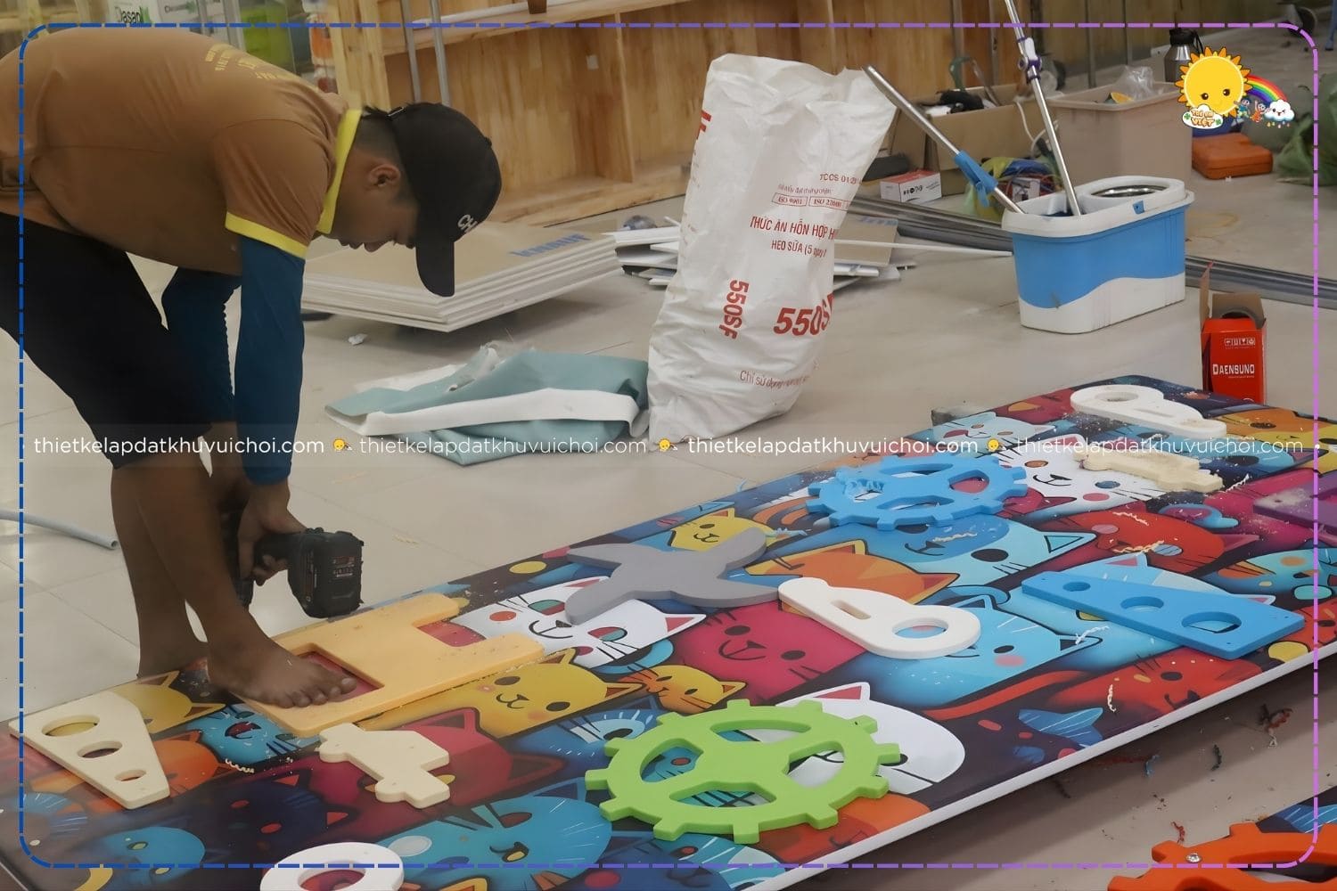 Trẻ Em Việt - Đơn vị thiết kế và lắp đặt khu vui chơi trẻ em trọn gói