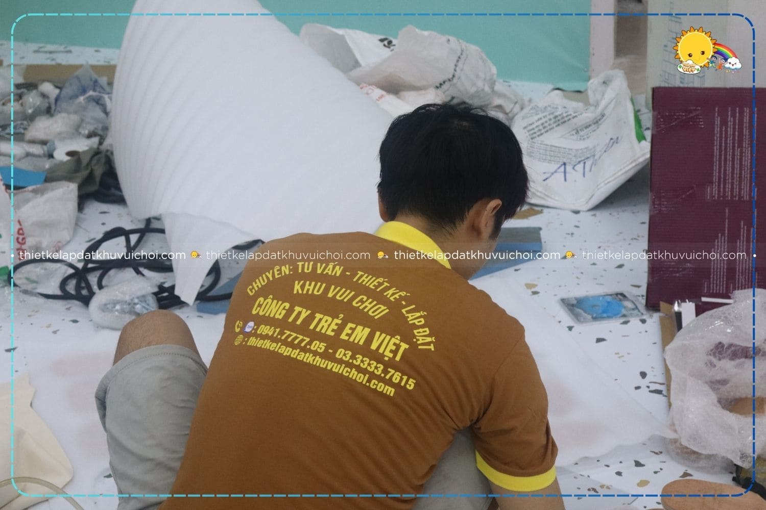 Trẻ Em Việt - Đơn vị thiết kế và lắp đặt khu vui chơi trẻ em trọn gói