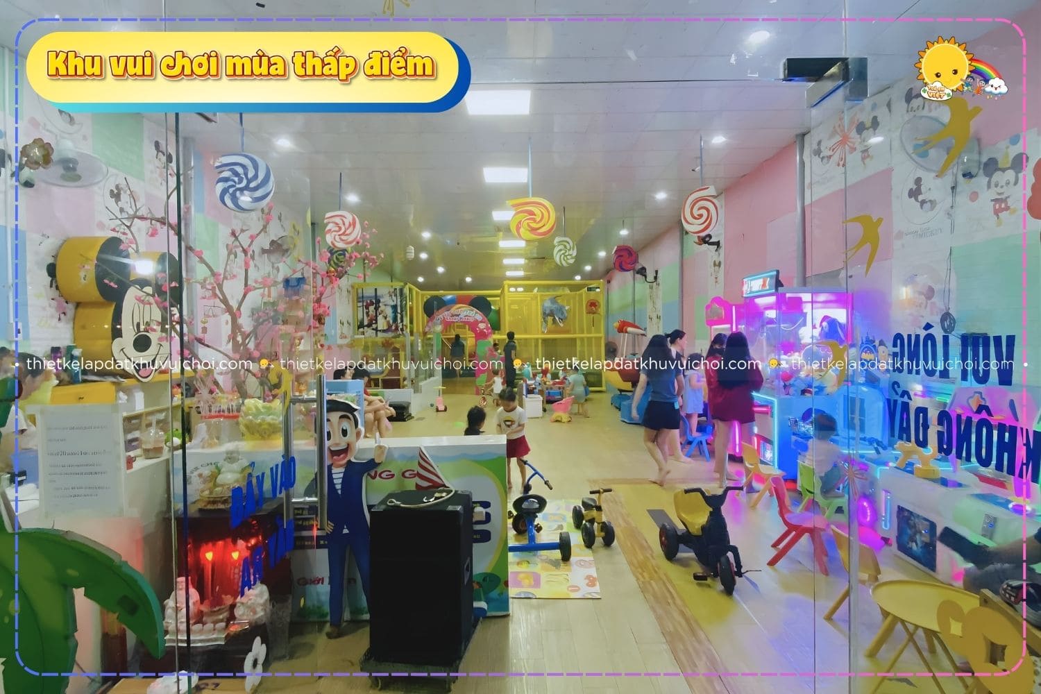 Mùa thấp điểm khu vui chơi trong kinh doanh là gì