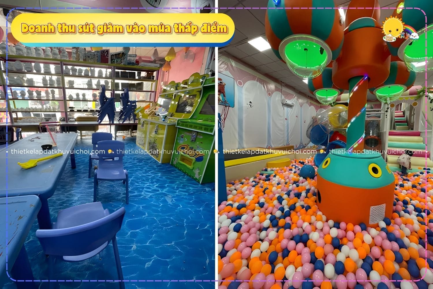 Lý do doanh thu sút giảm vào mùa thấp điểm?