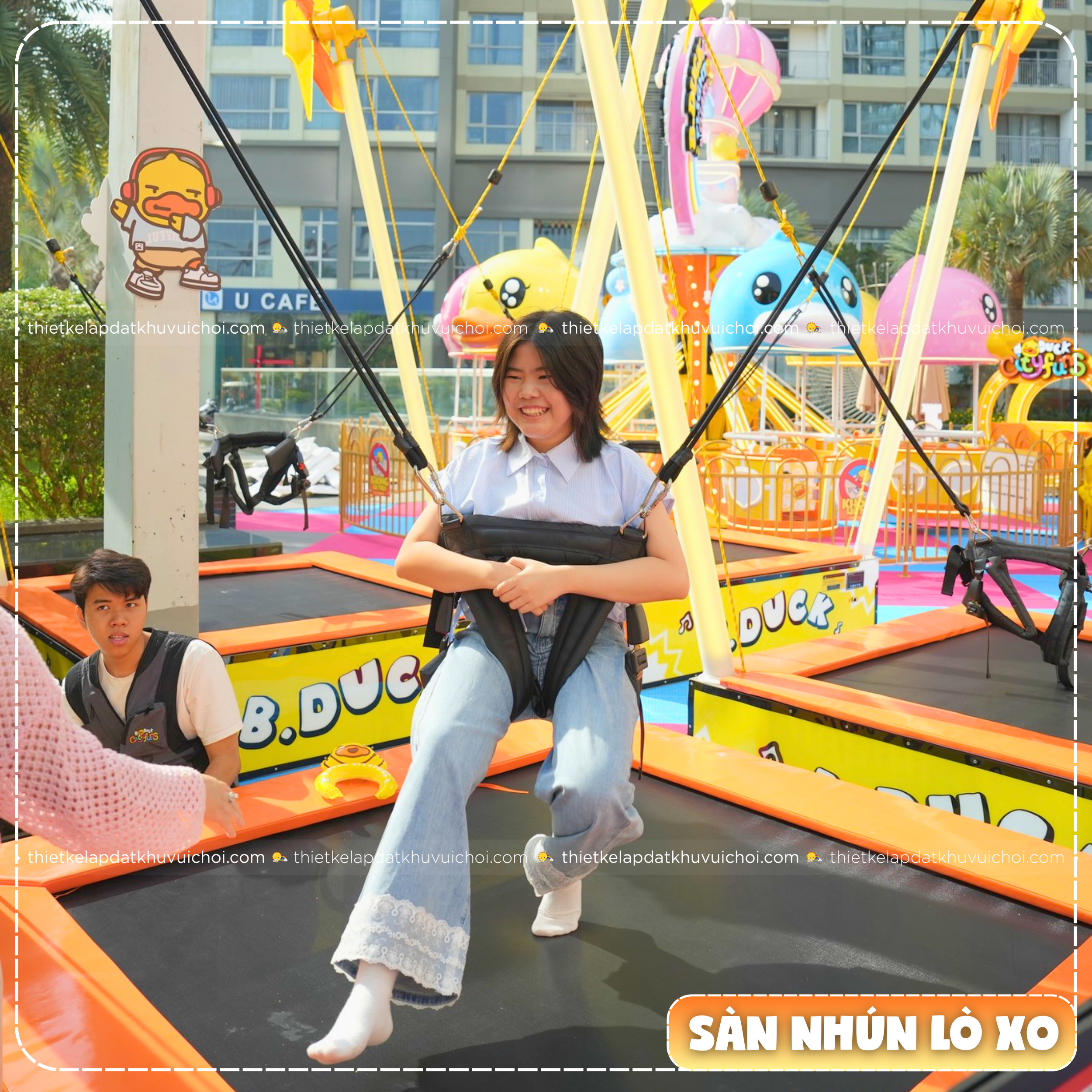 Trò chơi sàn nhún lò xo