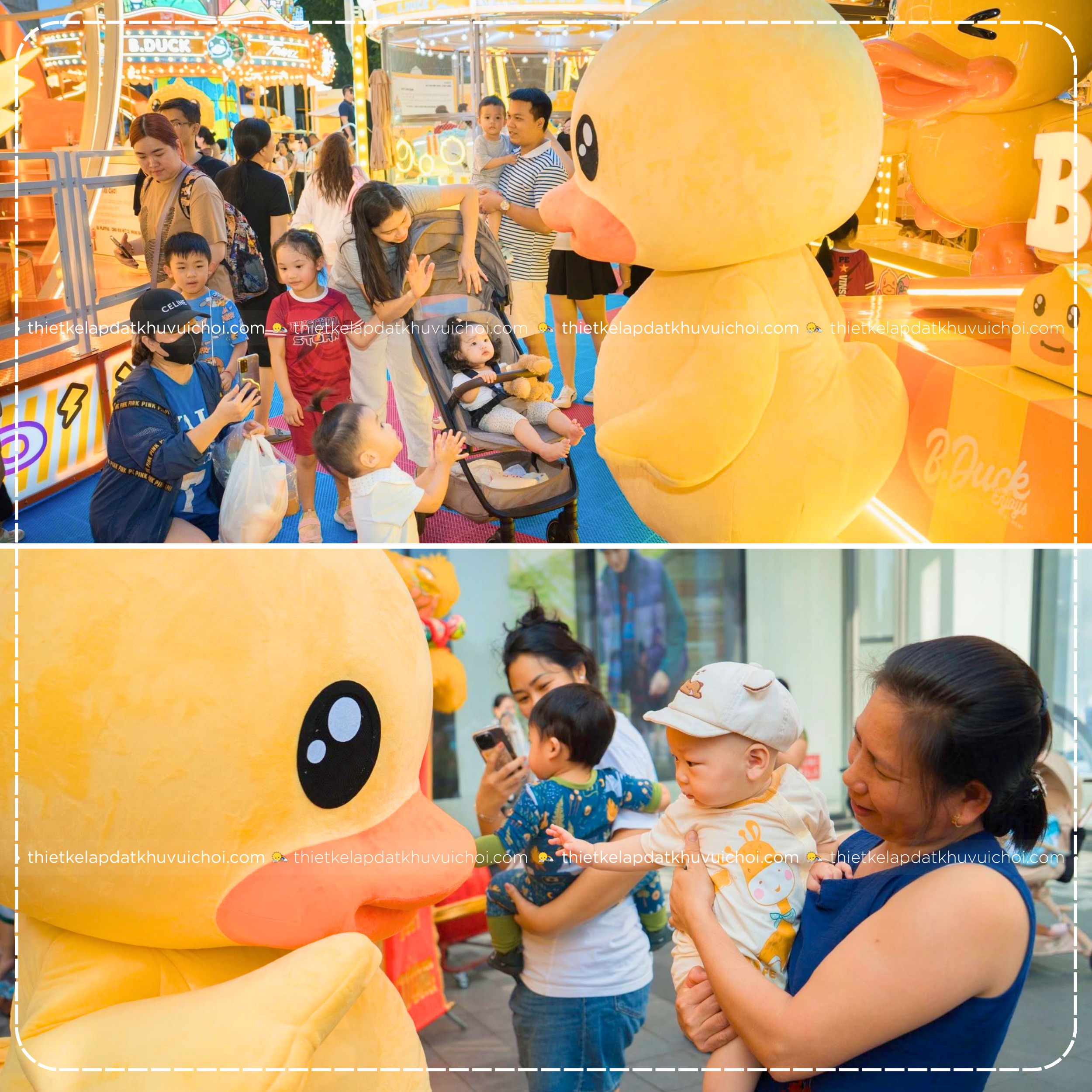 Đến chơi cùng Vịt Vàng tại B.Duck Cityfuns Vietnam