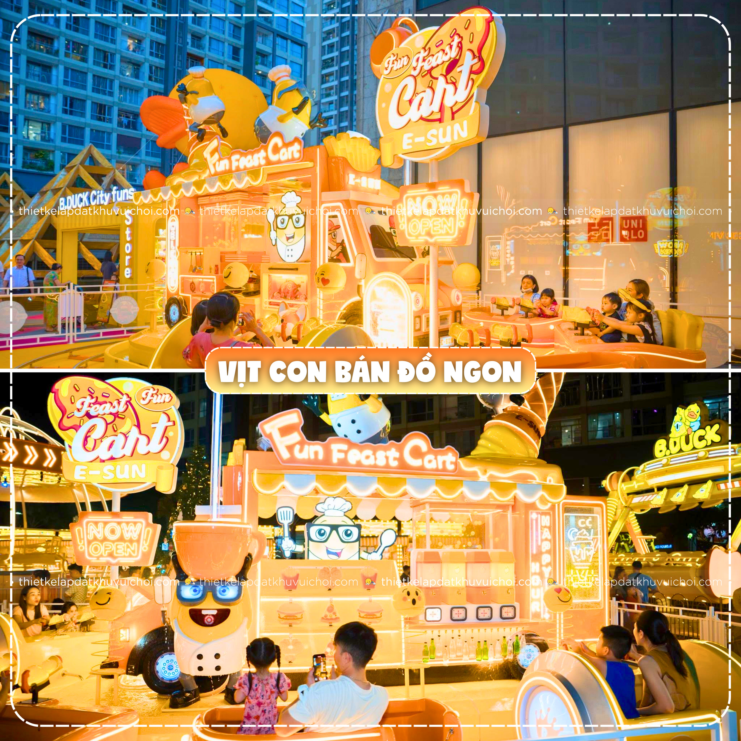 Trò chơi B.Duck Vịt con bán đồ ăn ngon