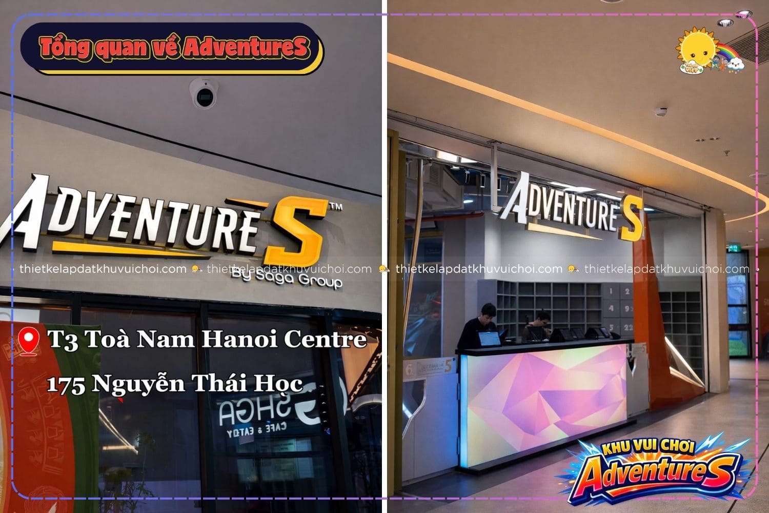 Tổng quan về khu vui chơi AdventureS