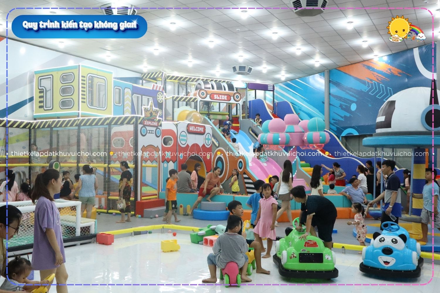 Quy trình kiến tạo không gian của Trẻ Em Việt