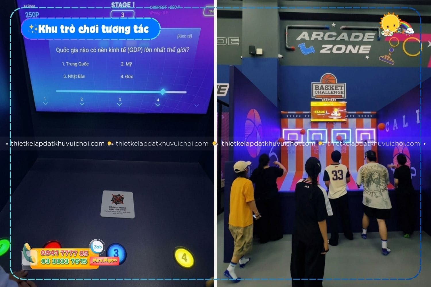 Khu trò chơi tương tác