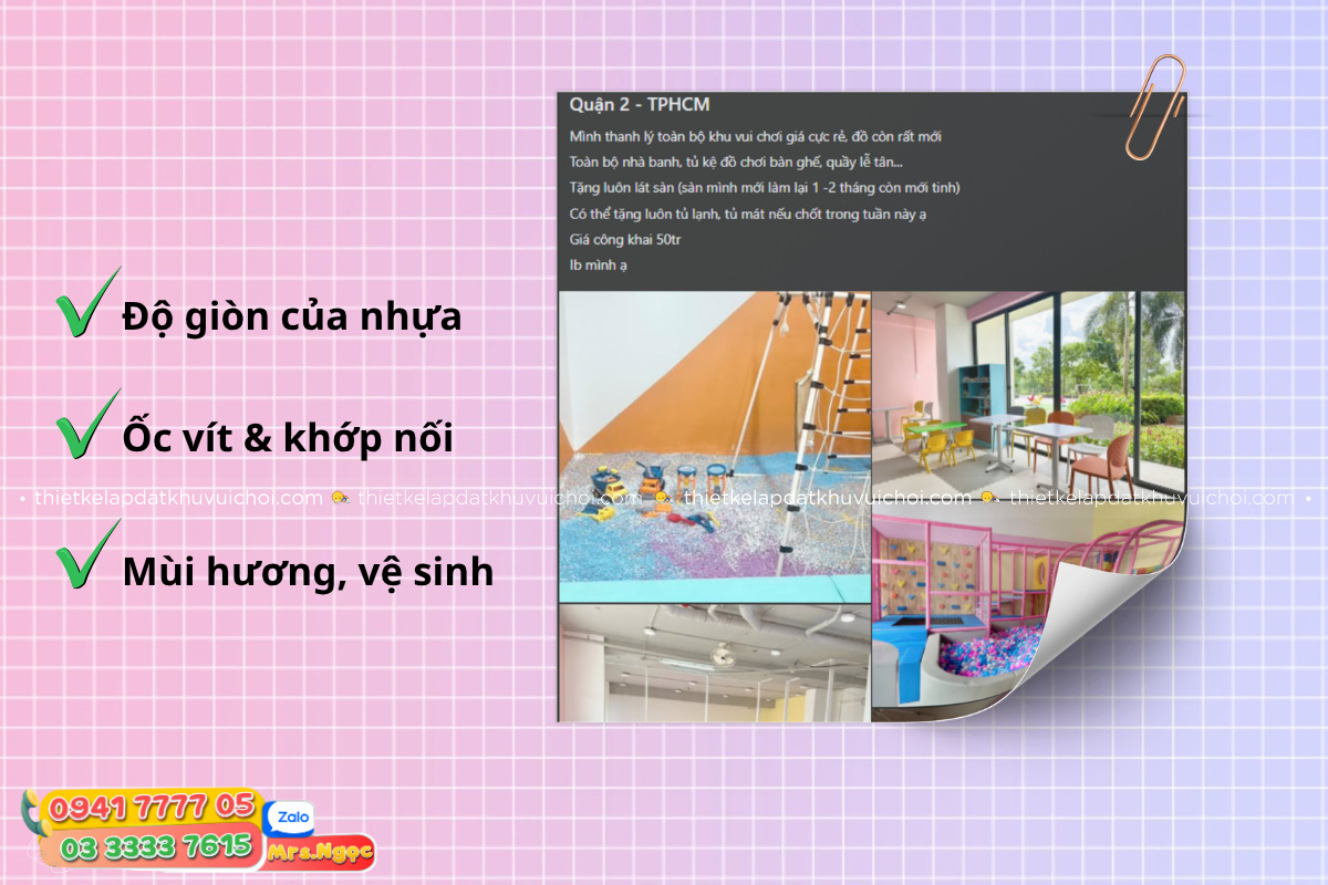 Checklist vang cho chu dau tu khi di kiem tra do thanh ly