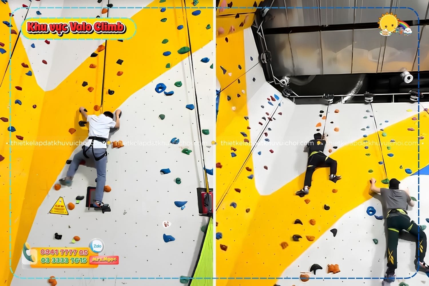 Chỉ cần 15p là bạn có thể quen nhịp điệu leo núi tại Valo Climb