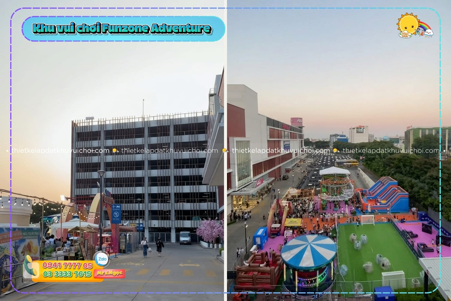 Sơ lược tất tần tật về khu vui chơi Funzone Adventure