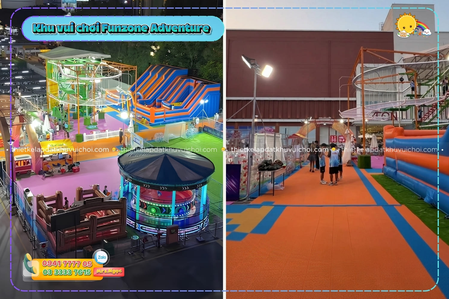 Điểm danh các trò chơi hot hit tại khu vui chơi Funzone Adventure mà các bạn trẻ ưu thích