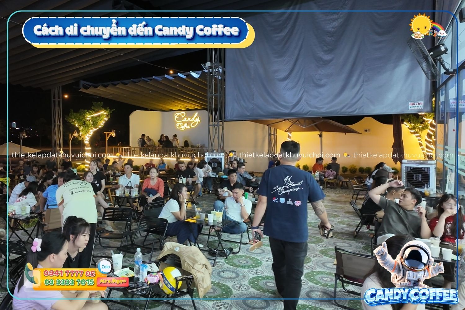 Cách di chuyển tới Candy Coffee