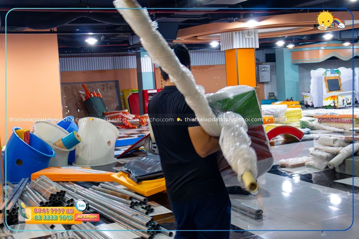 Trẻ Em Việt - Đơn vị thiết kế và lắp đặt khu vui chơi trẻ em trọn gói