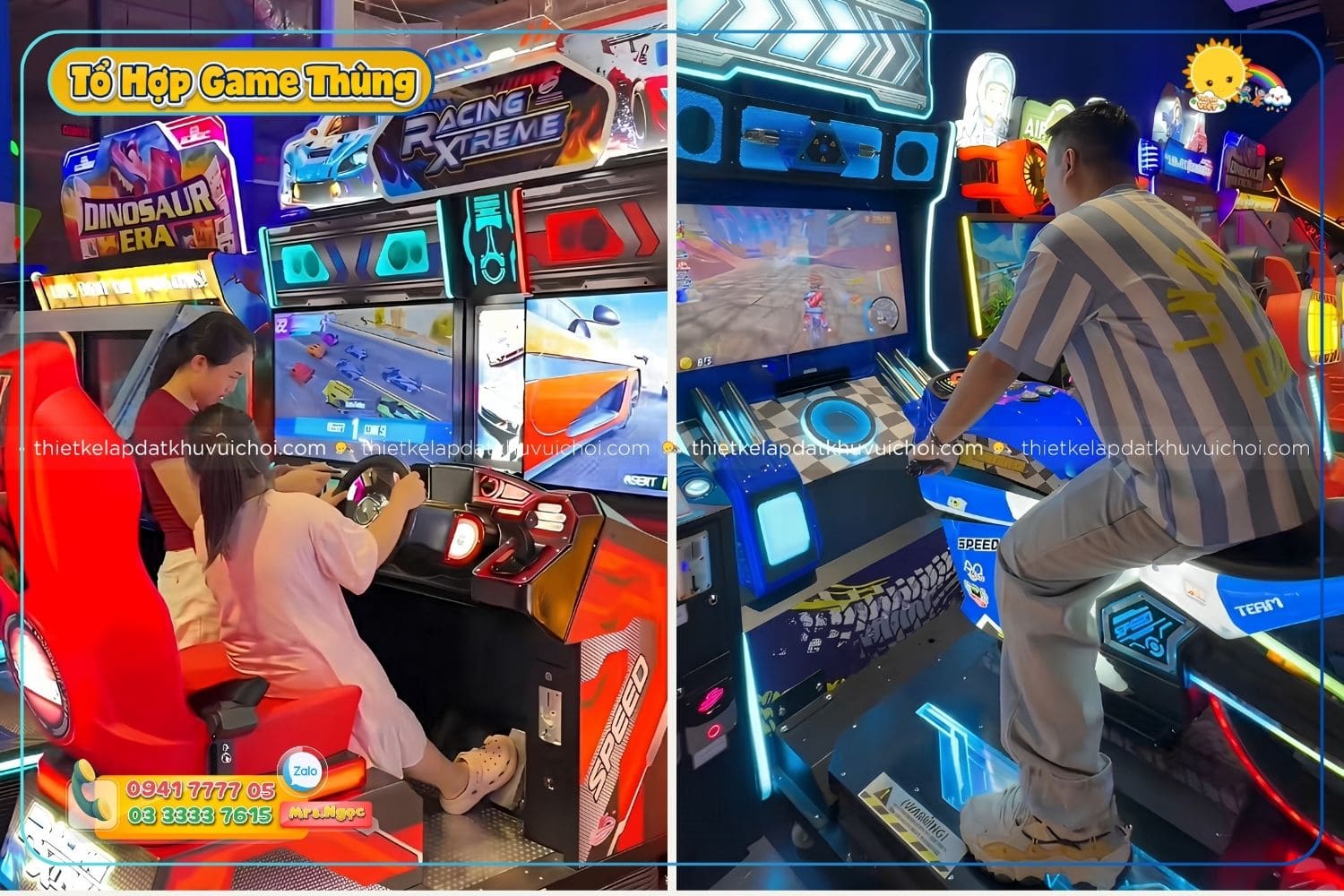 Tổ hợp game thùng - game center