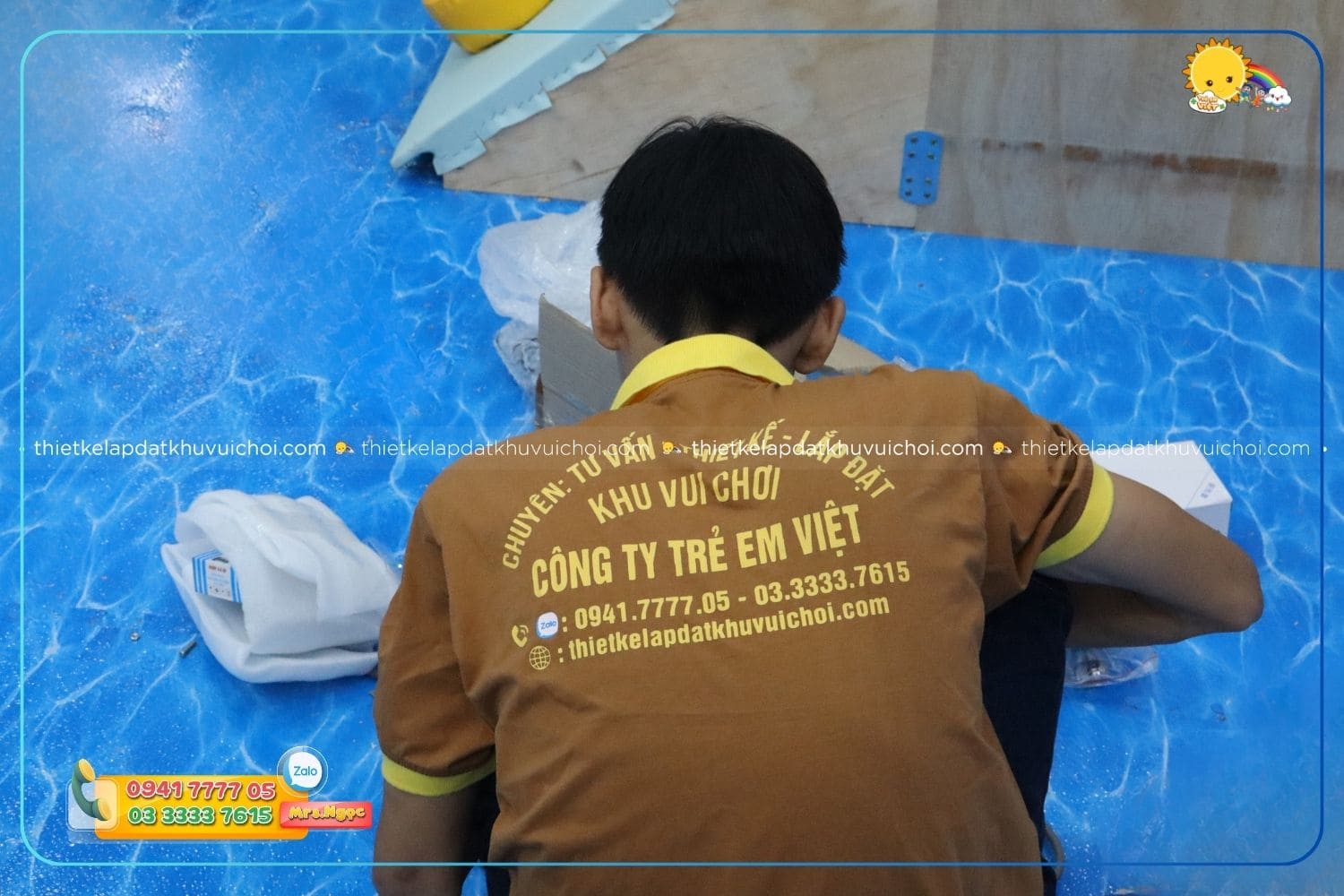 Trẻ Em Việt - Đơn vị thiết kế và lắp đặt khu vui chơi trẻ em từ A - Z