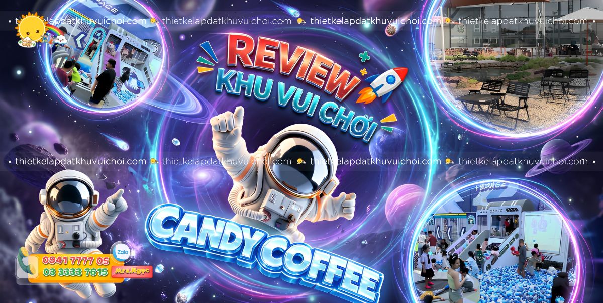 Review Khu Vui Chơi Candy Coffee KidZone