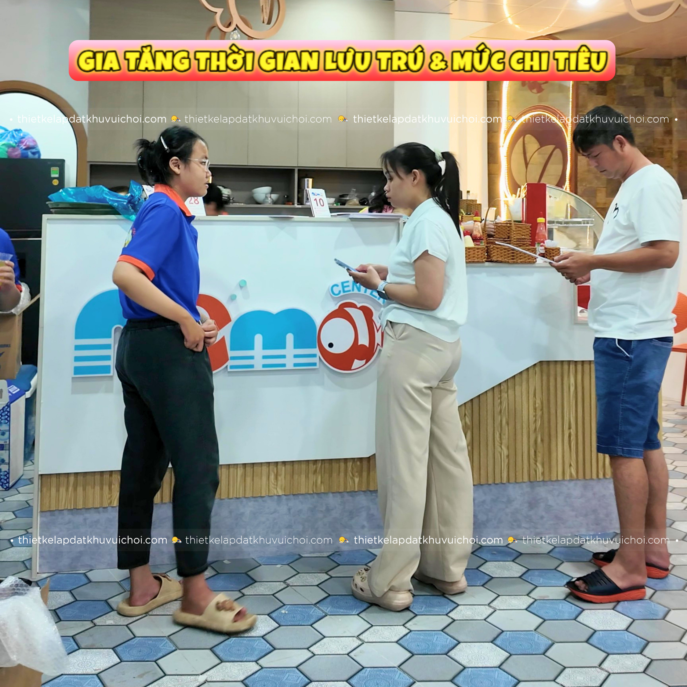 Tích hợp khu vui chơi trong tổ hợp giải trí giúp gia tăng thời gian lưu trú và mức chi tiêu
