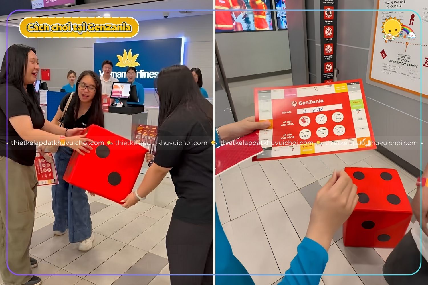 Khu vui chơi GenZania Hoạt Động Như Thế Nào