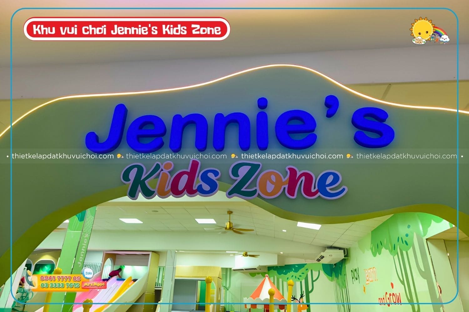 Jennie's Kids Zone có gì chơi?