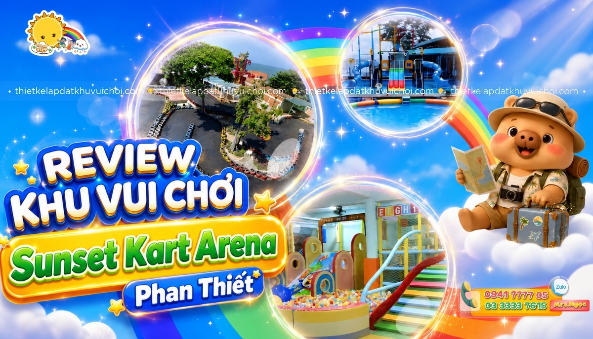 Trải nghiệm 1 ngày vui chơi tại Sunset Kart Arena Phan Thiết 