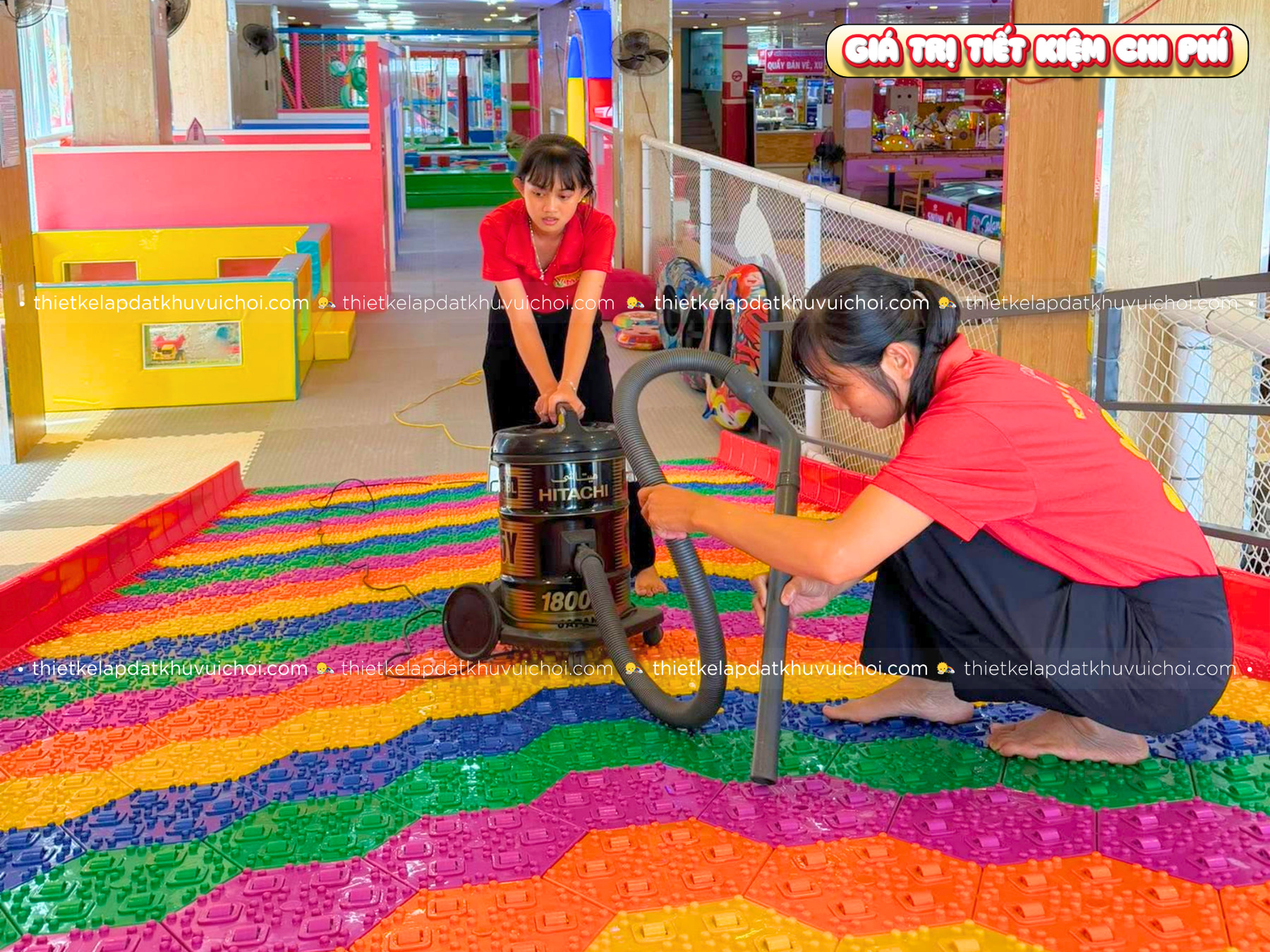 Giá trị tiết kiệm chi phí trong thiết kế tối ưu diện tích khu vui chơi