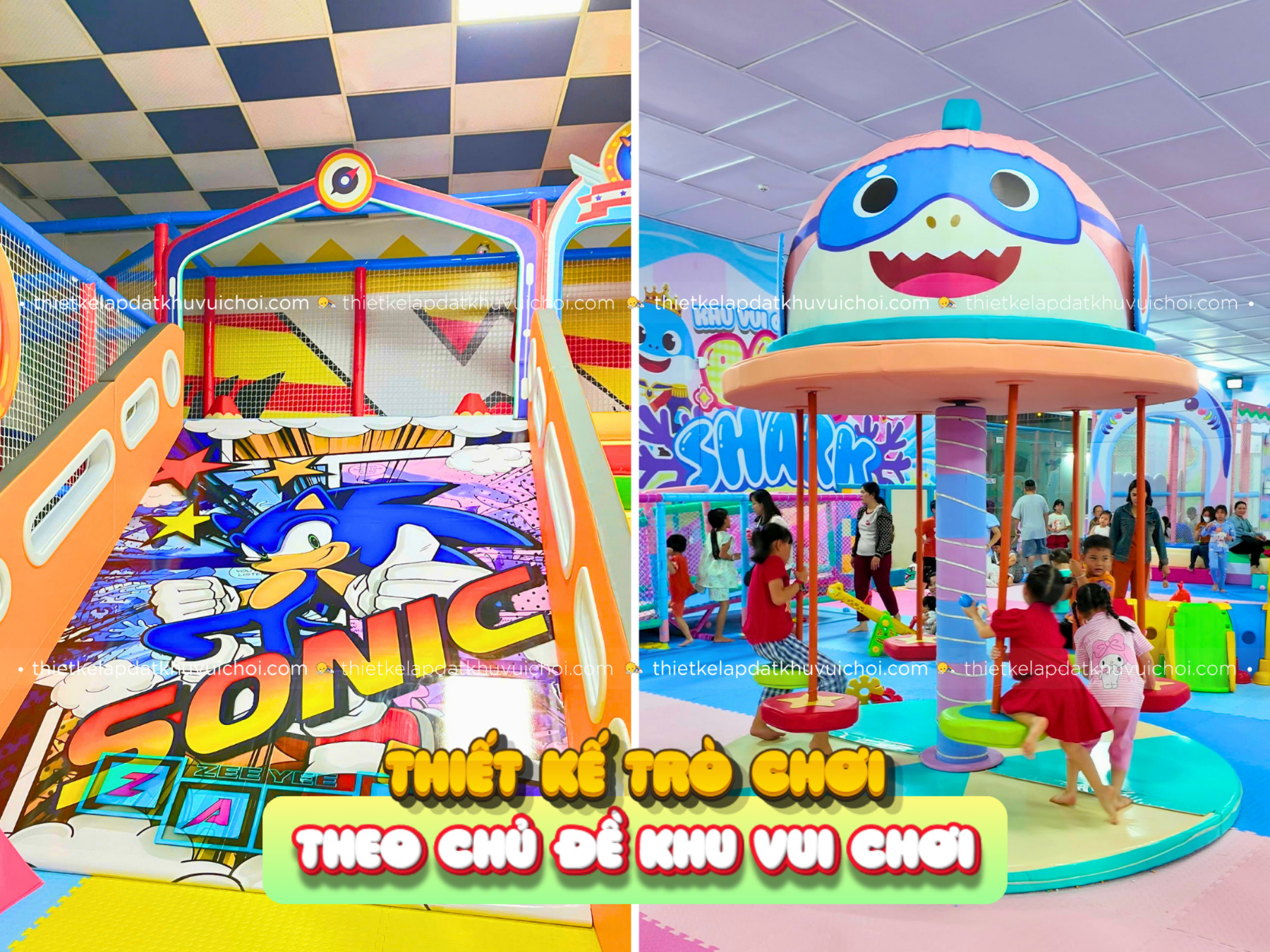 Thiết kế trò chơi theo chủ đề khu vui chơi