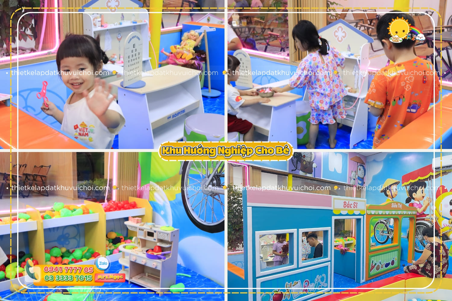 khu hướng nghiệp cho bé