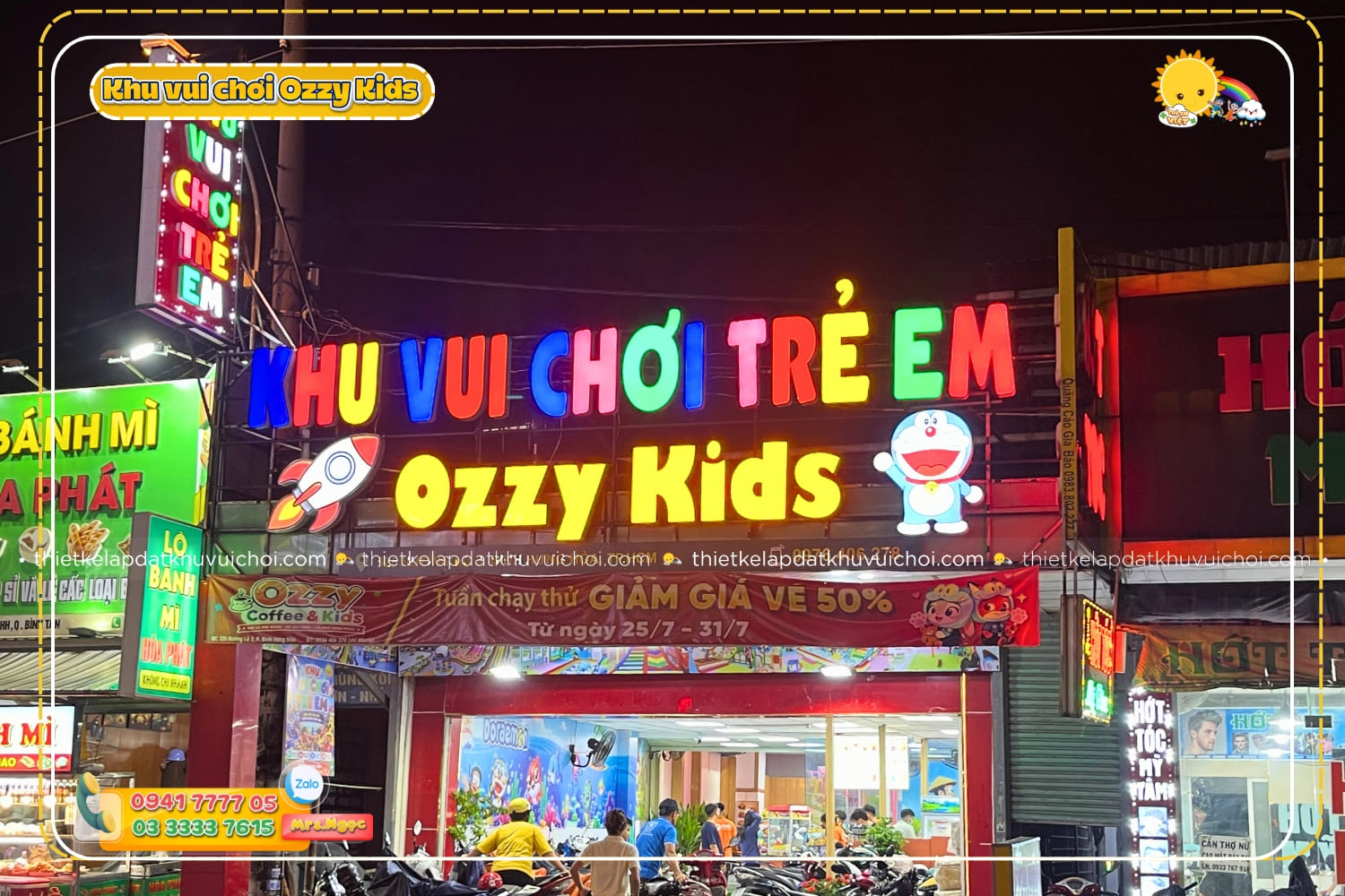 Khu vui chơi Ozzy Kids Bình Tân