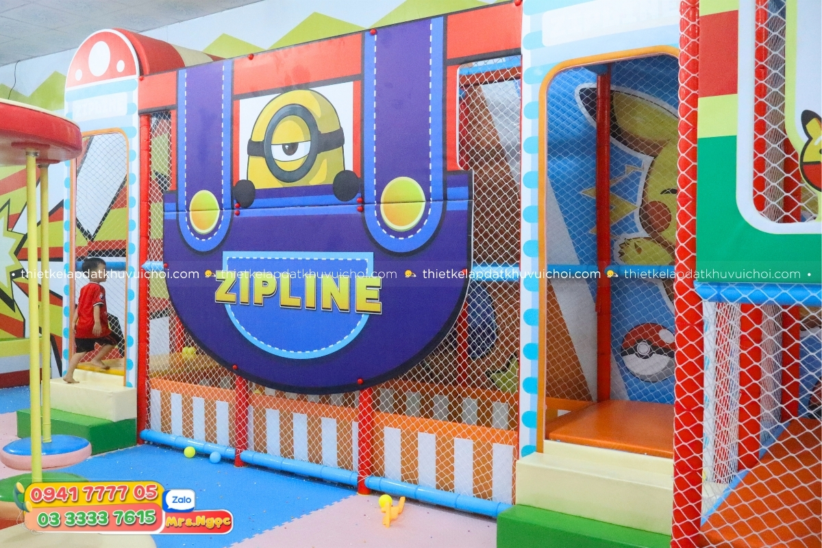 thiết kế diện mạo zipline khu vui chơi trong nhà.jpg