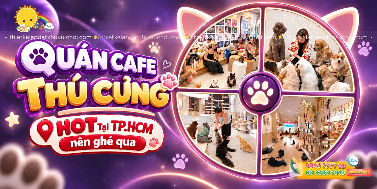 Tổng hợp 11+ quán cà phê thú cưng hot hit tại TP.HCM mà bạn cần biết