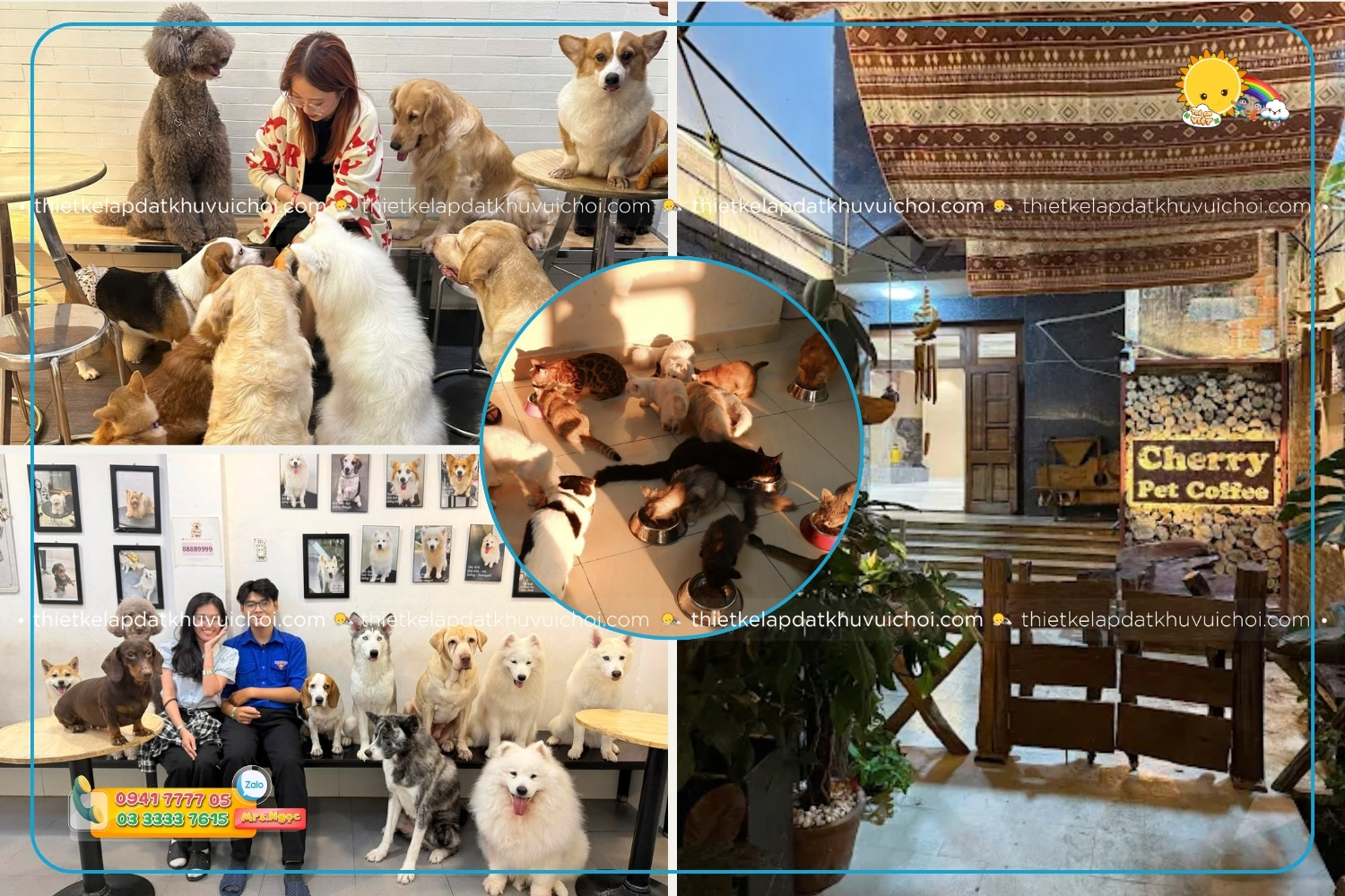 Quán cà phê thú cưng - Cherry Pet Coffee